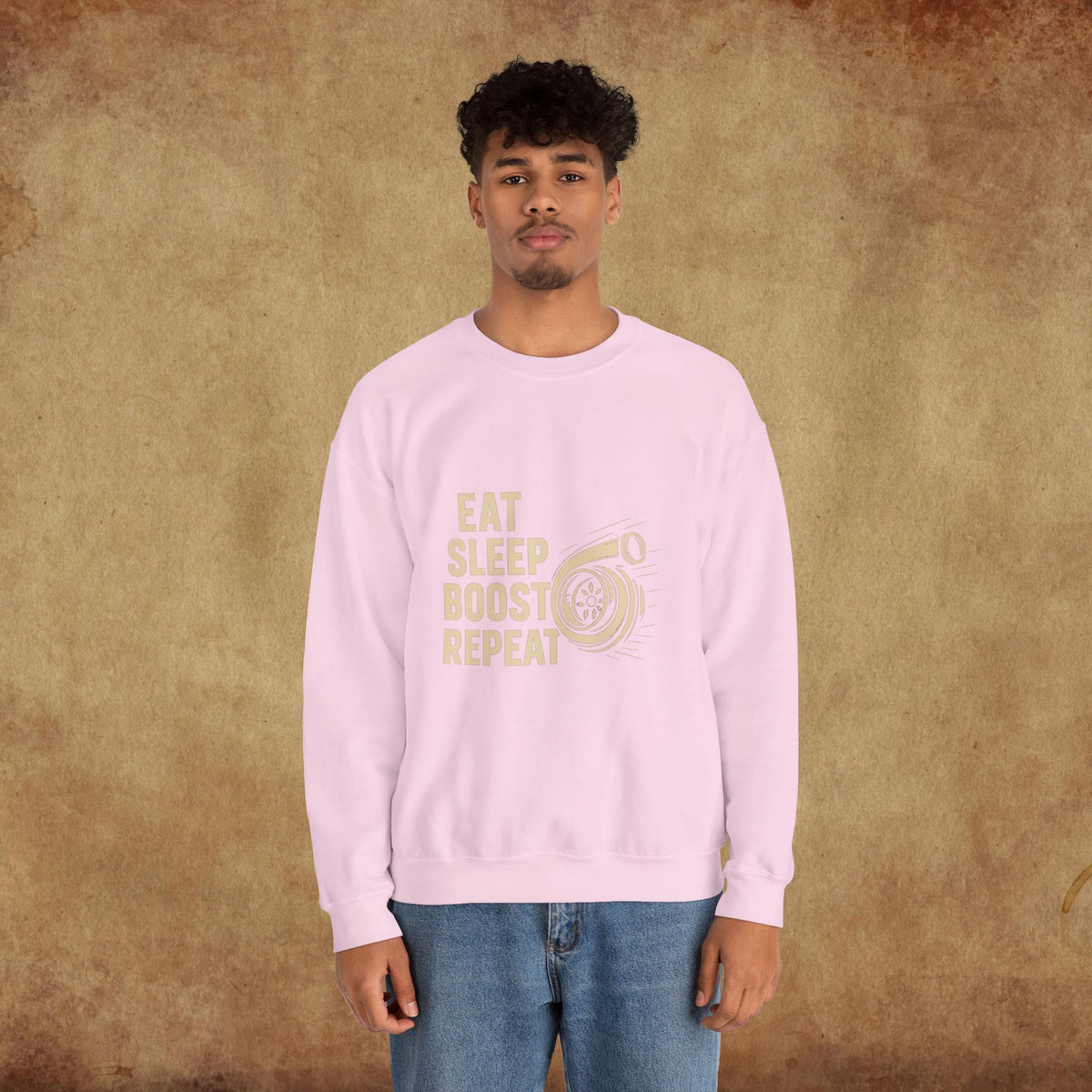 Eat Sleep Boost Repeat Crewneck Sweatshirt