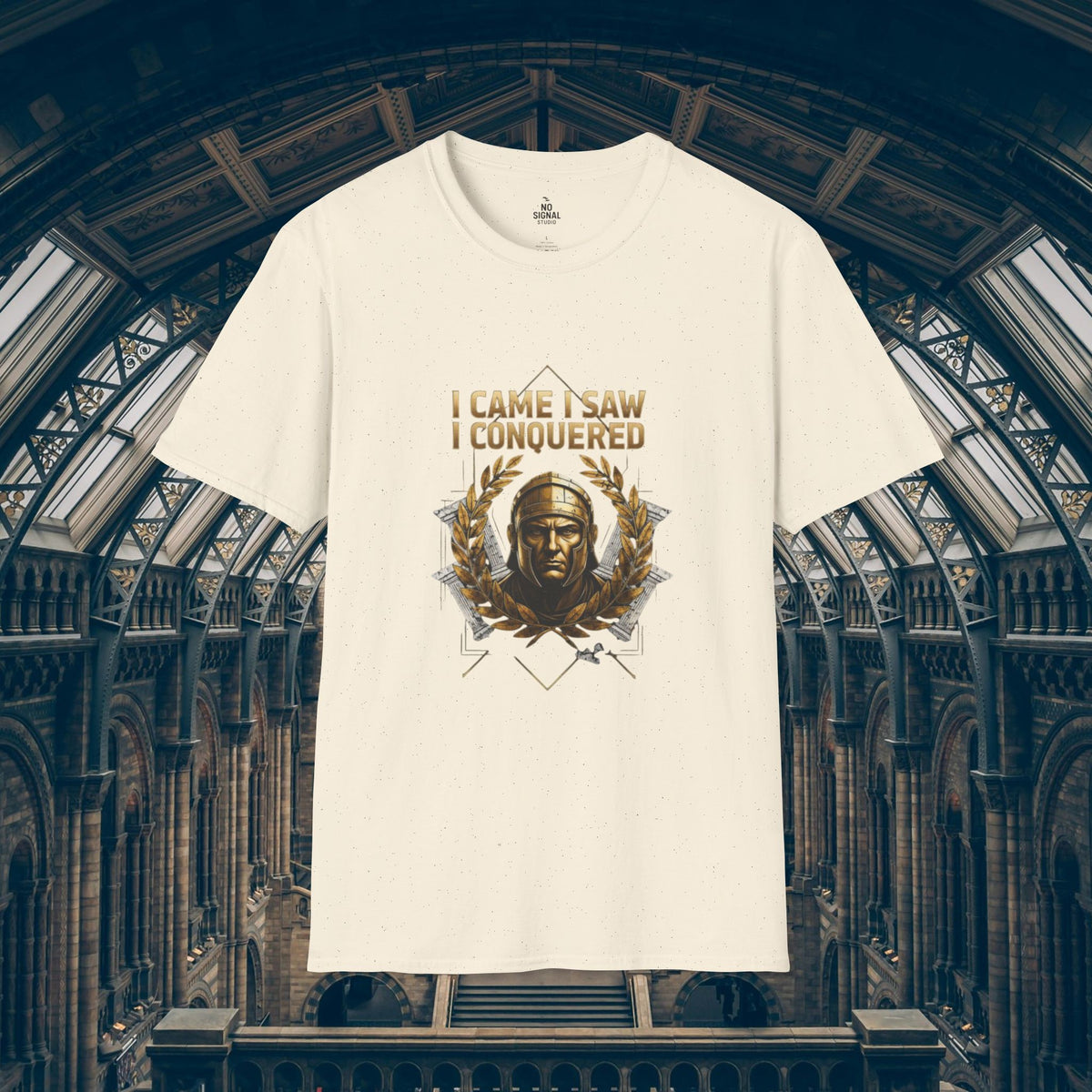 "I Came I Saw I Conquered" Roman Warrior Tee