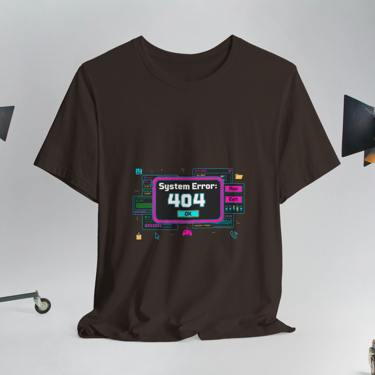 System 404| Retro OS Error Shirt