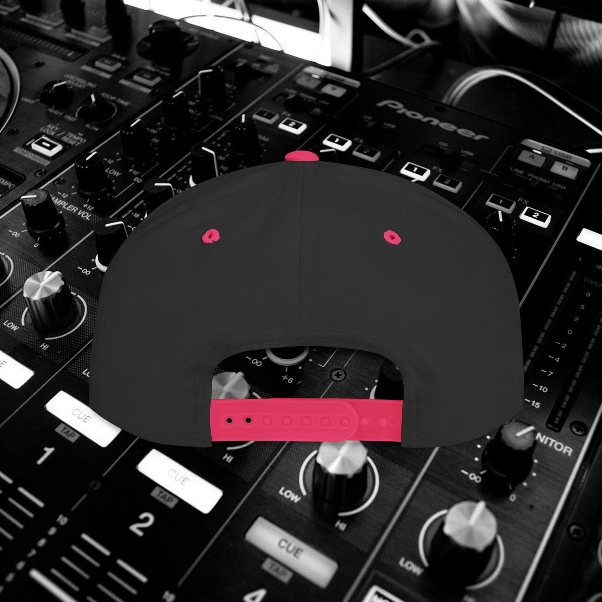 DJ Pulse Flat Bill Snapback Beatwave Cap