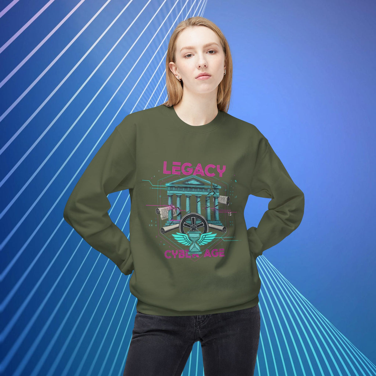 Legacy Cyber Age Crewneck Sweatshirt