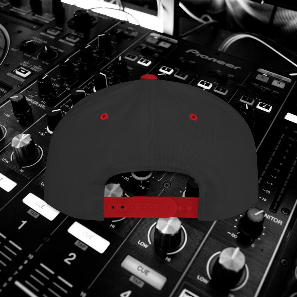 DJ Pulse Flat Bill Snapback Beatwave Cap