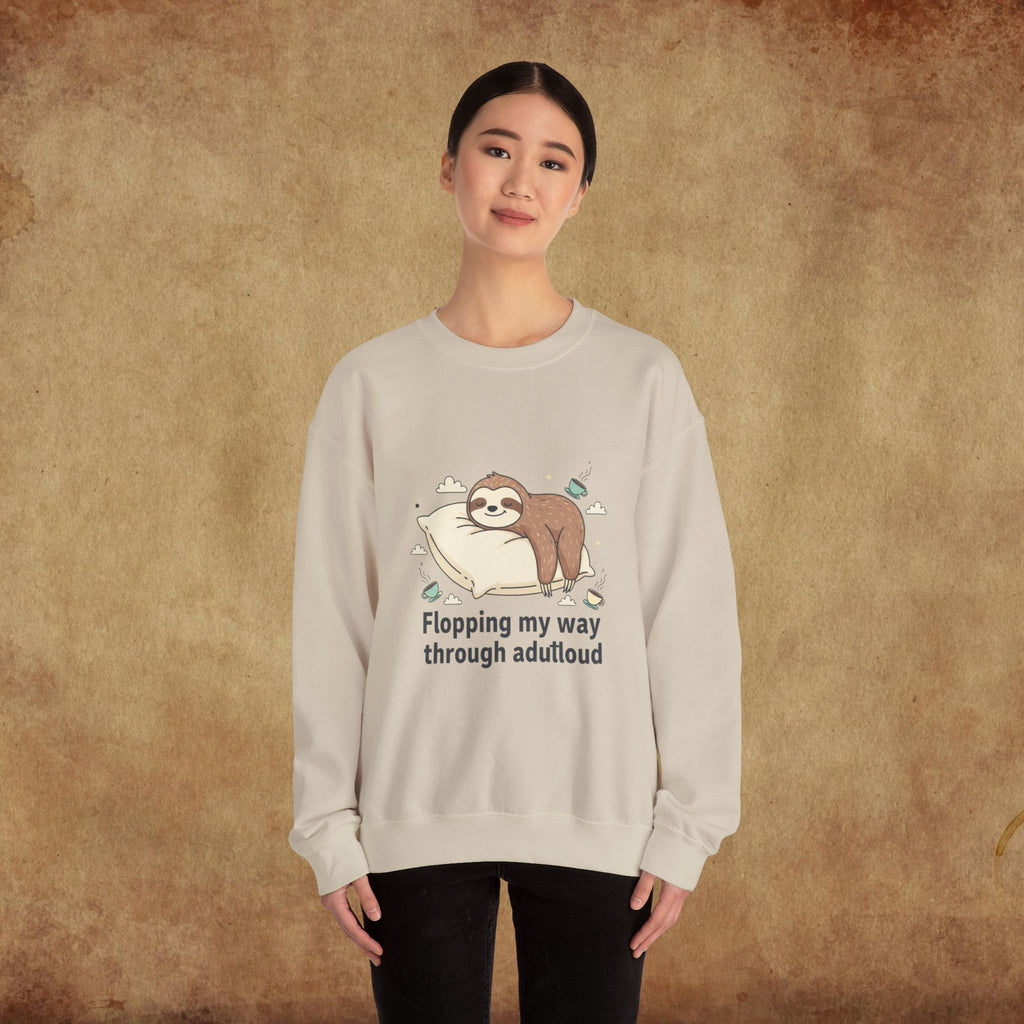 Flopping My Way Through Adulthood Sweatshirt