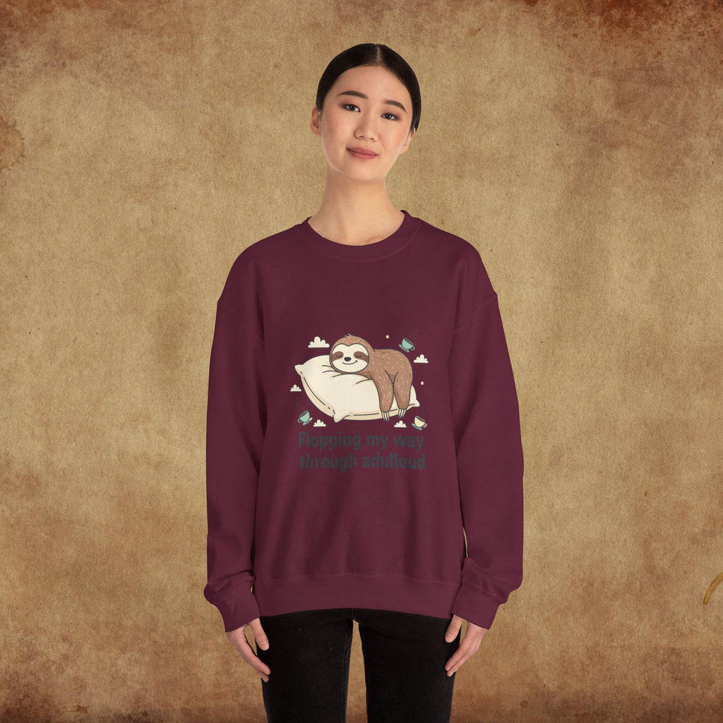 Flopping My Way Through Adulthood Sweatshirt