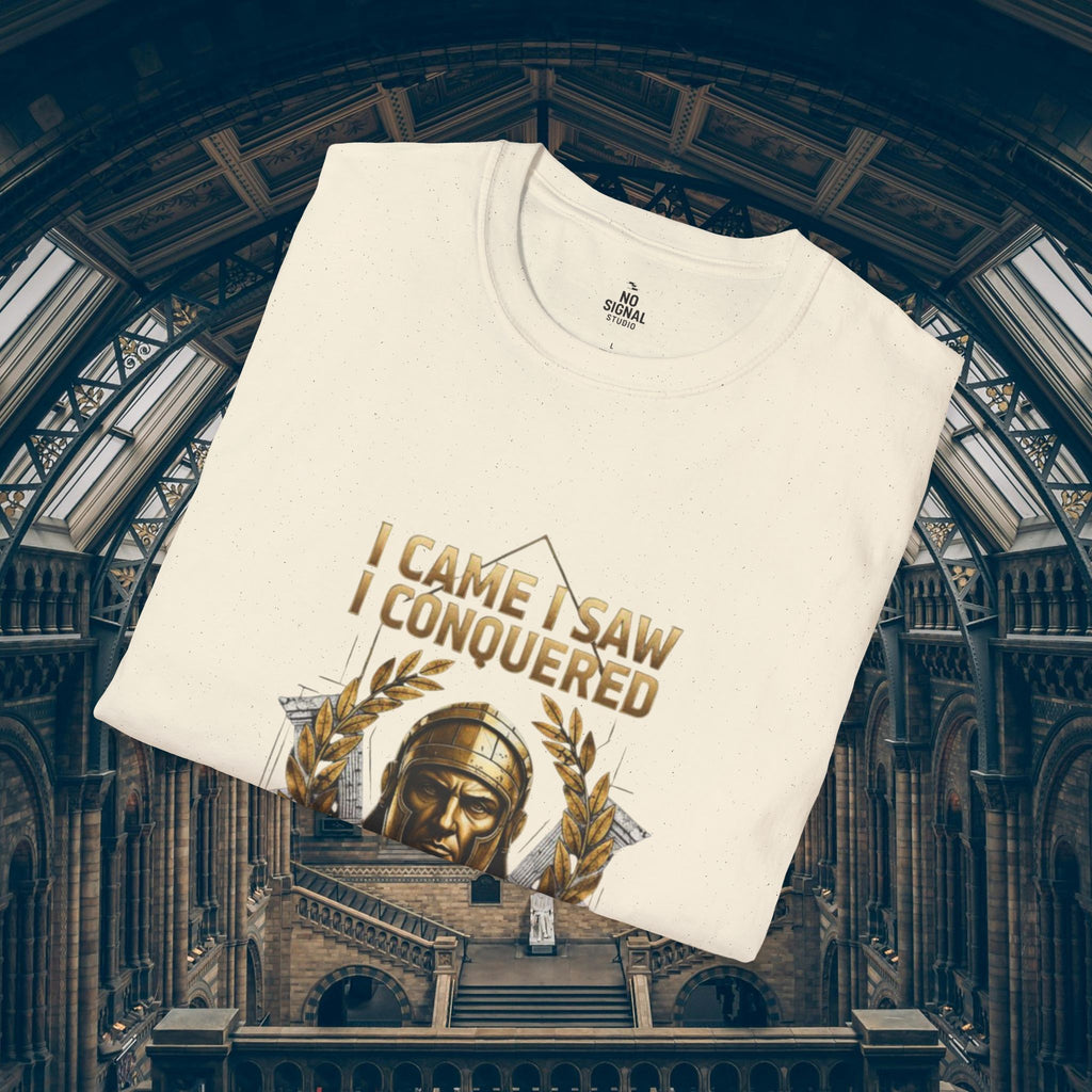 "I Came I Saw I Conquered" Roman Warrior Tee