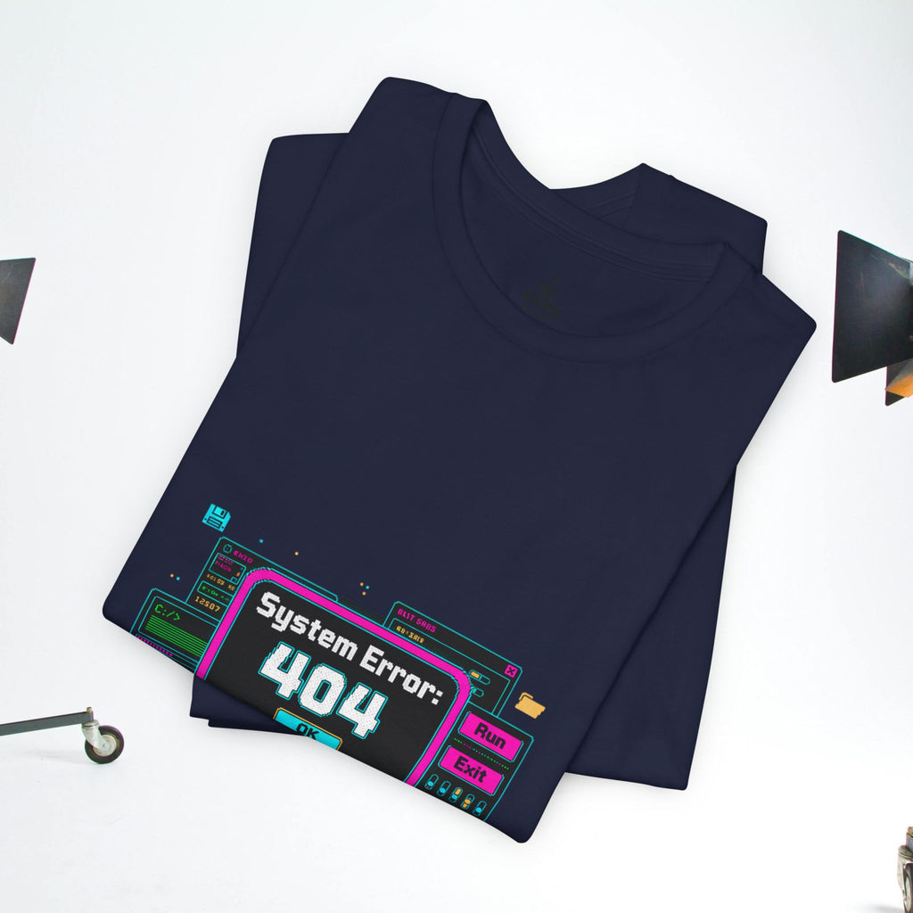 System 404| Retro OS Error Shirt