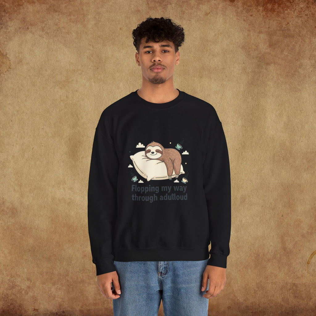 Flopping My Way Through Adulthood Sweatshirt