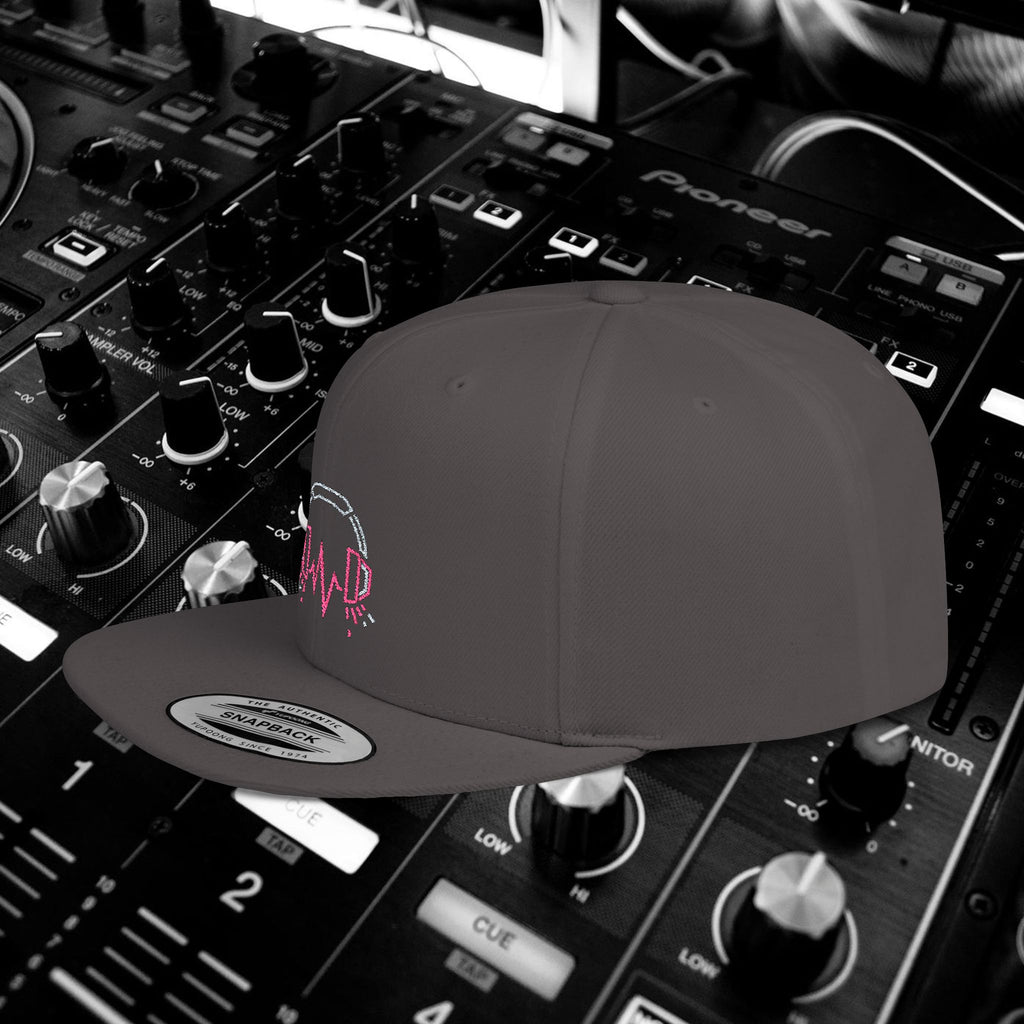 DJ Pulse Flat Bill Snapback Beatwave Cap