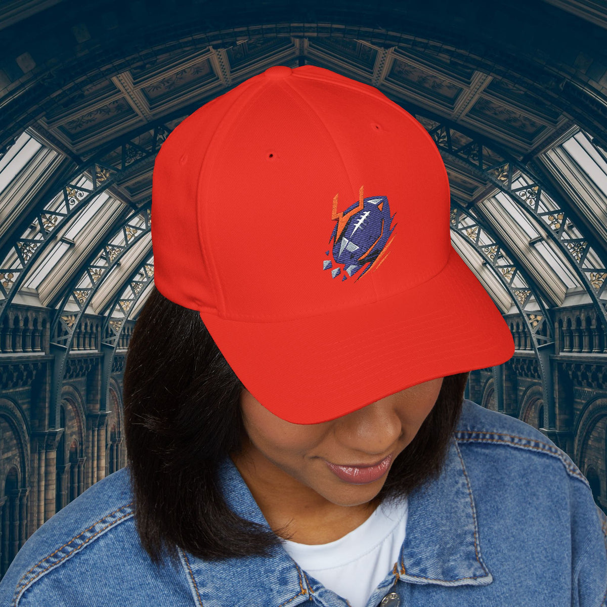 Embroidered Meteor Bolt Cap