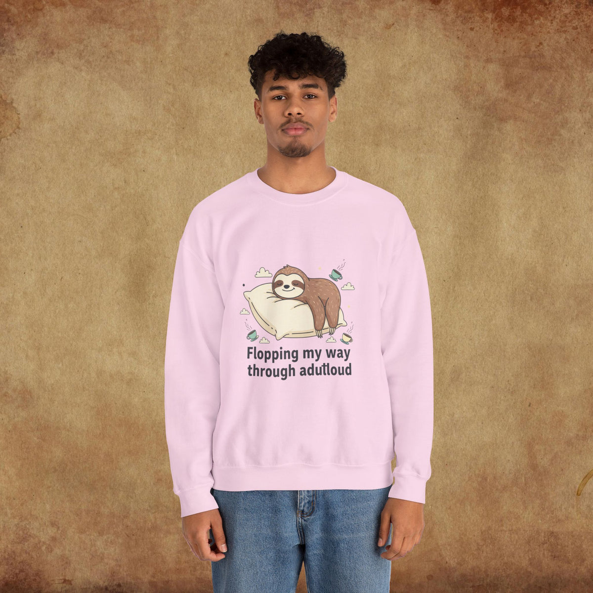 Flopping My Way Through Adulthood Sweatshirt