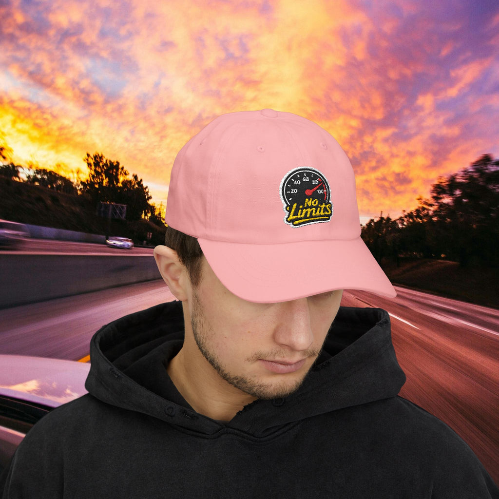 No Limits Dad Cap — Speedometer Hat