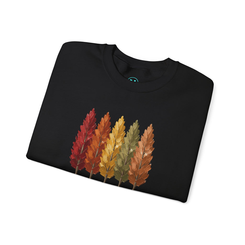 Fall Trees Sweatshirt |  Autumn Harvest Crewneck