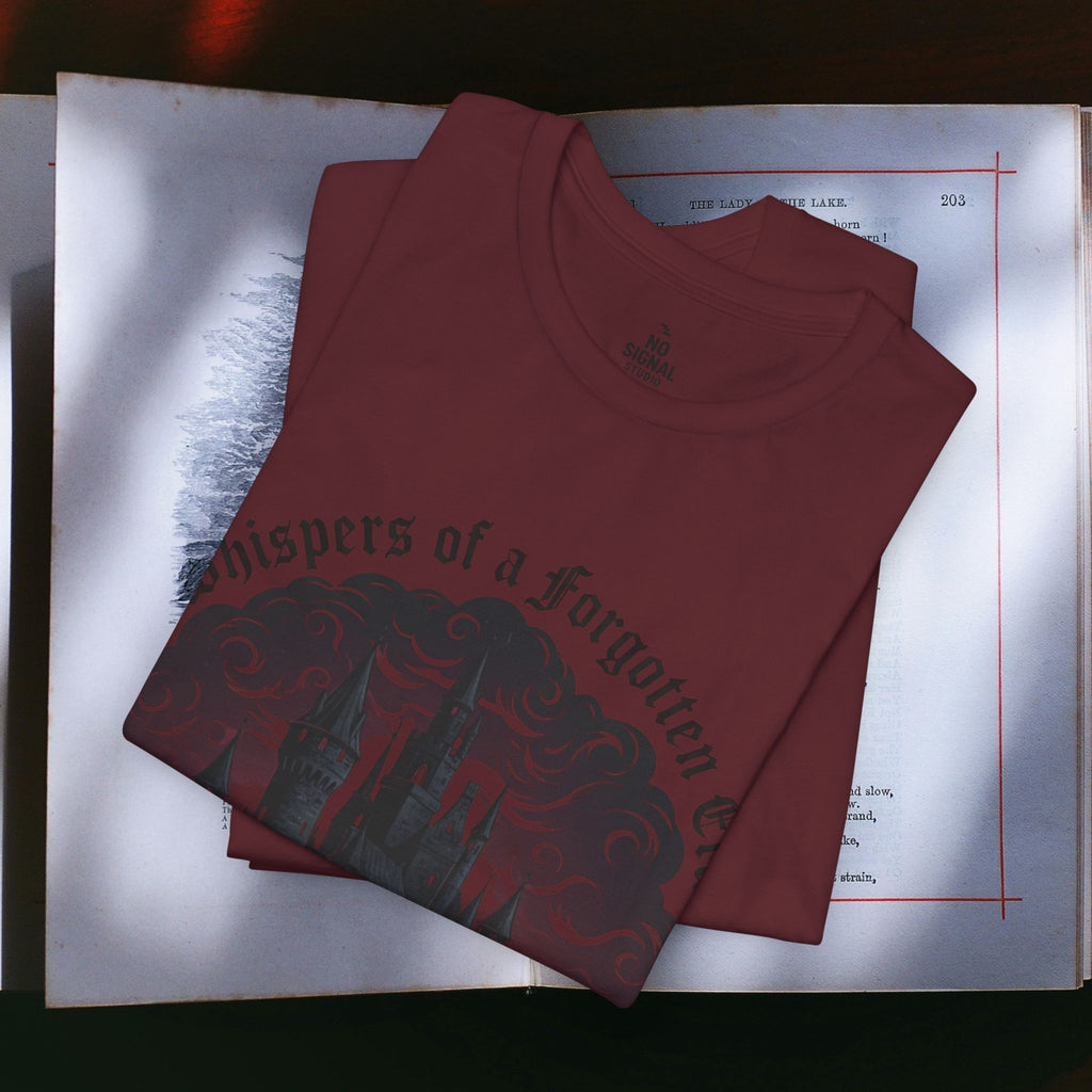 Whispers of a Forgotten Keep Tee | Castlecore, Dark Academia