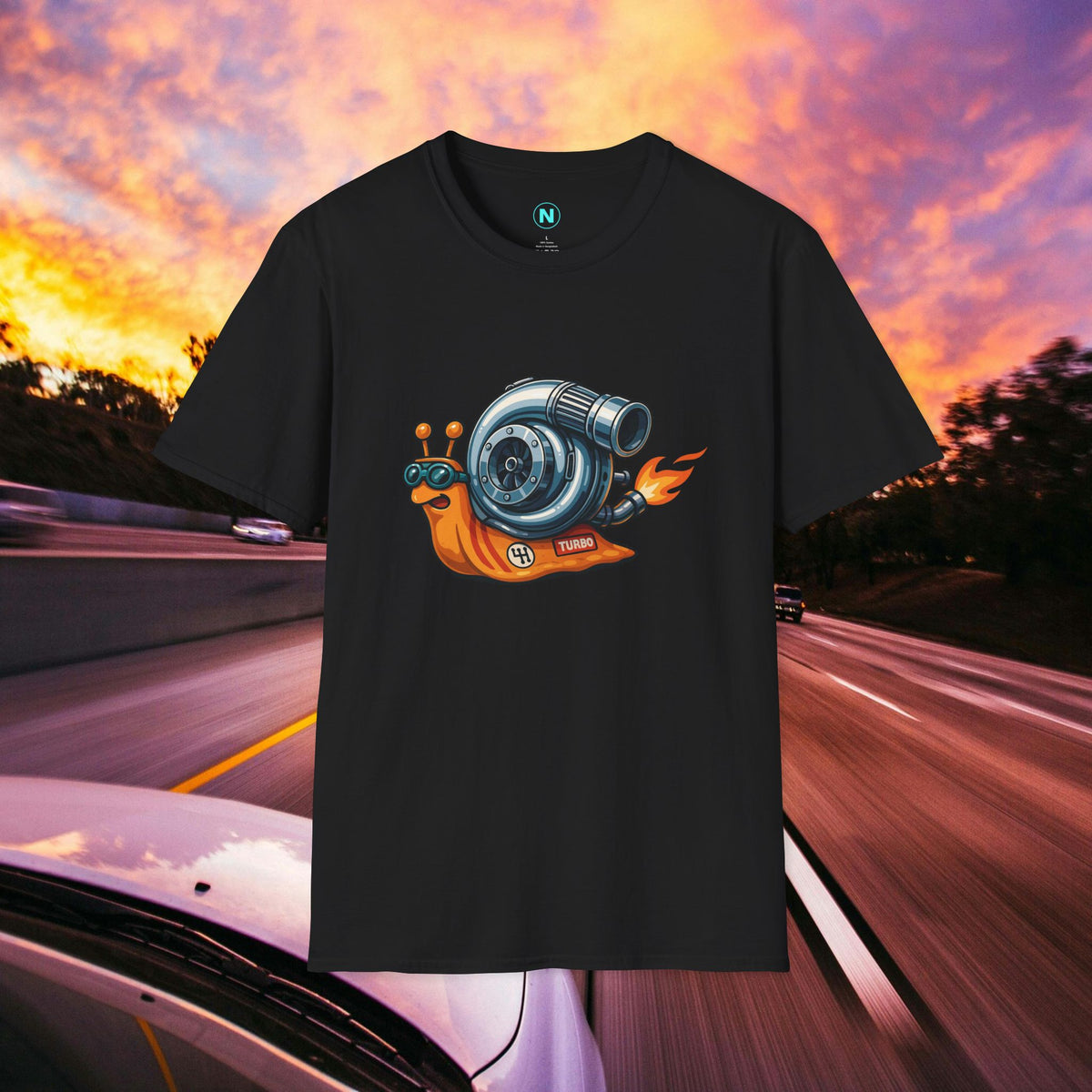 Turbo Snail T-Shirt — Racing Turbocharger Tee