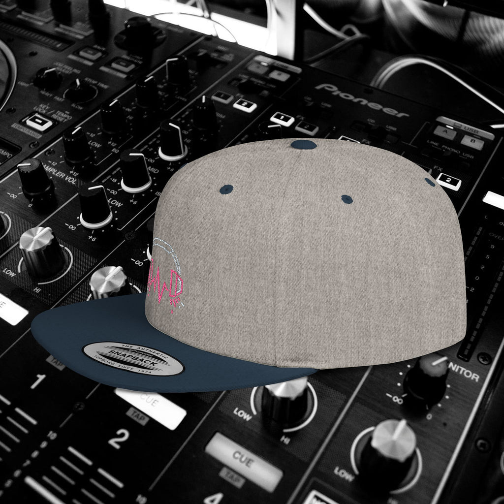 DJ Pulse Flat Bill Snapback Beatwave Cap