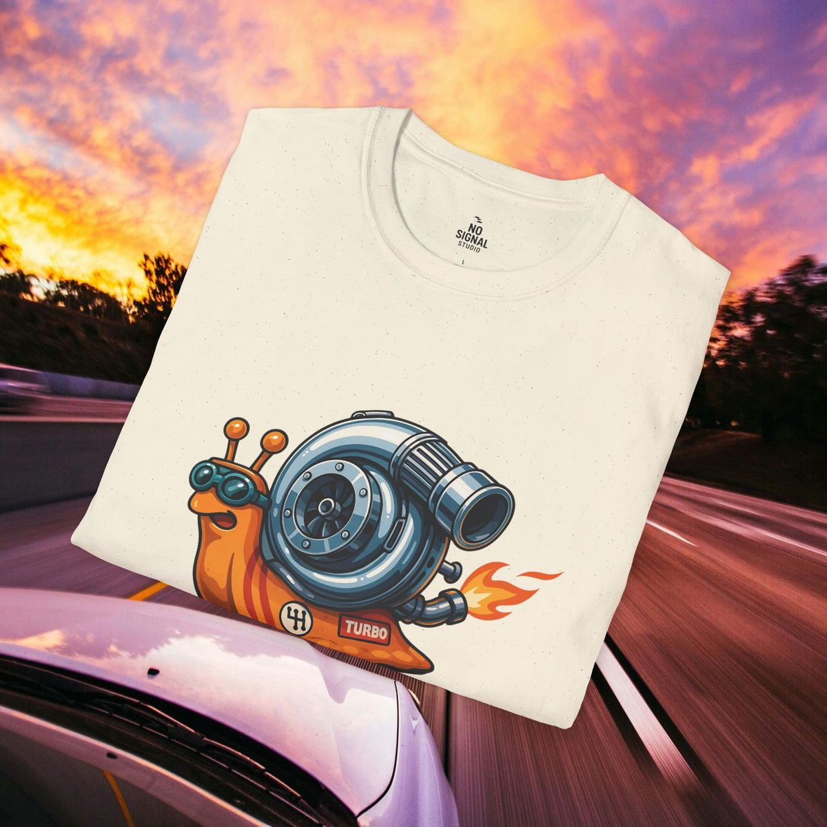 Turbo Snail T-Shirt — Racing Turbocharger Tee