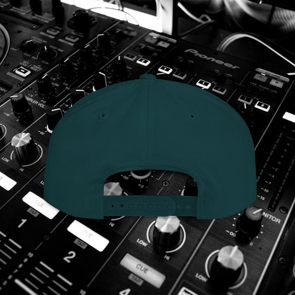 DJ Pulse Flat Bill Snapback Beatwave Cap