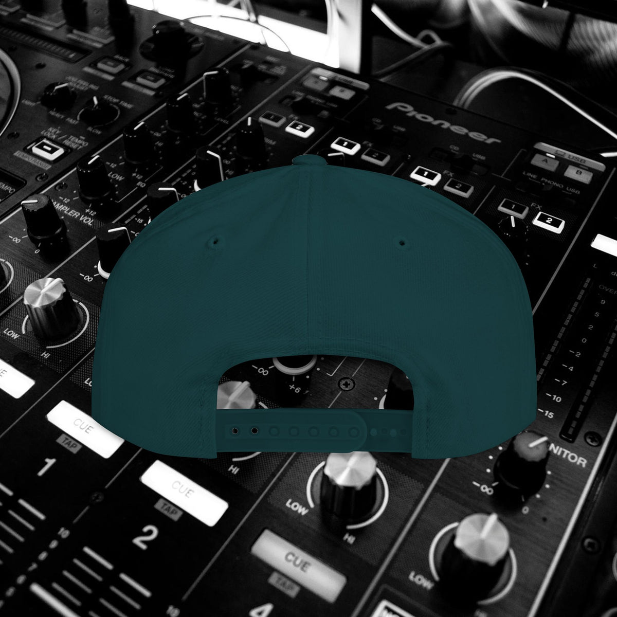 DJ Pulse Flat Bill Snapback Beatwave Cap