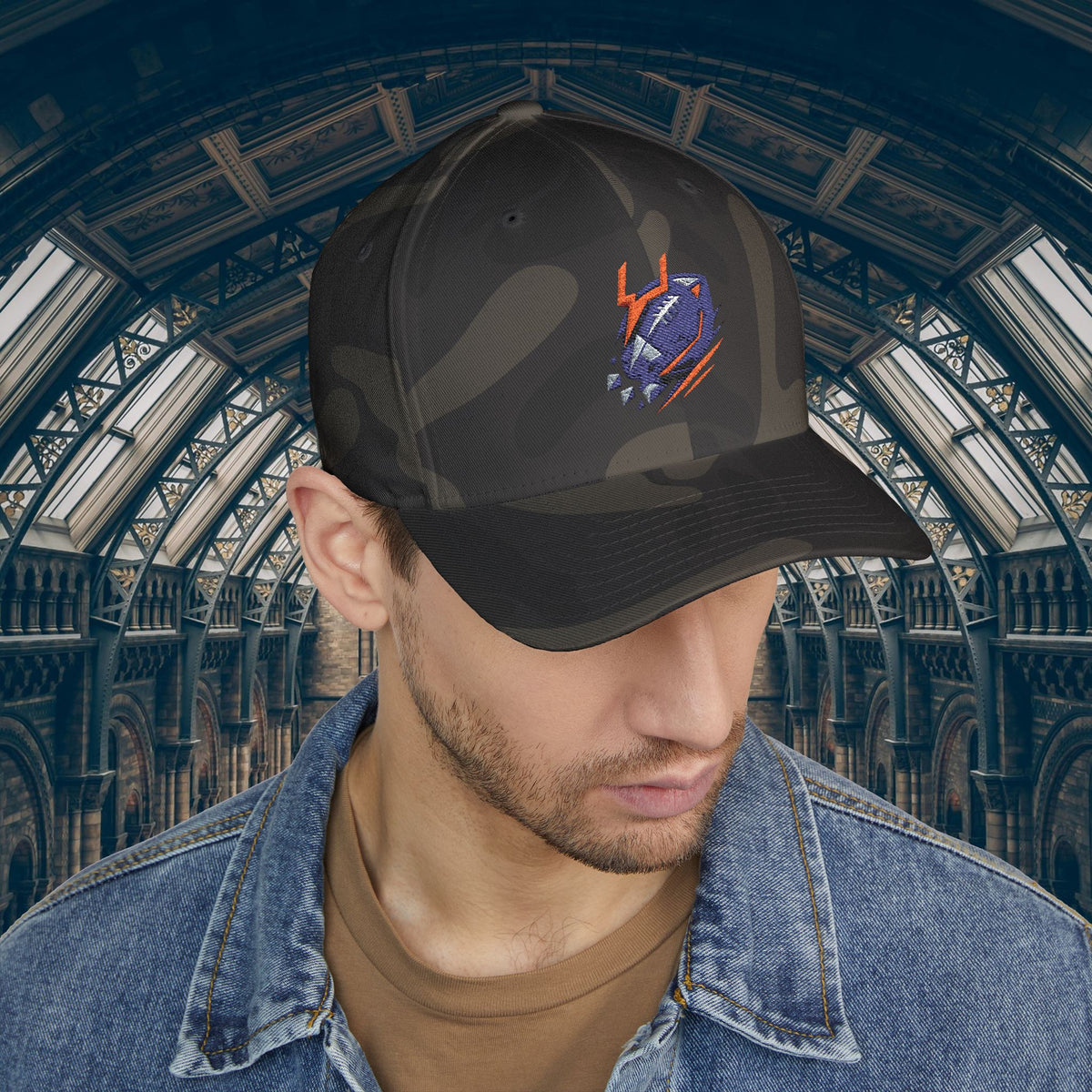 Embroidered Meteor Bolt Cap