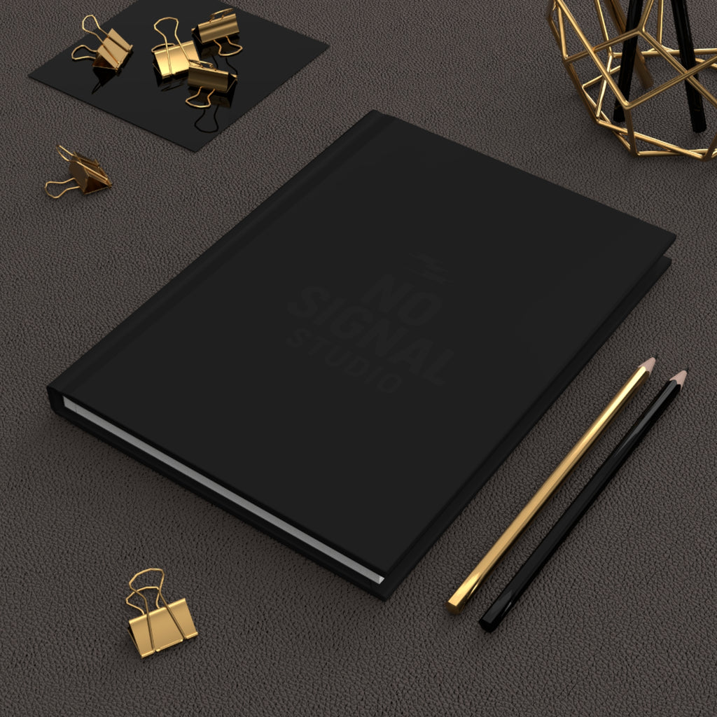 Personalize your own Black Hardcover Journal