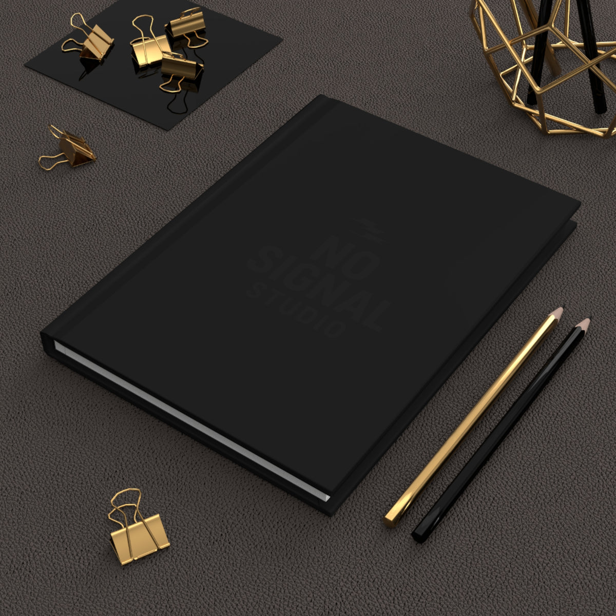 Personalize your own Black Hardcover Journal