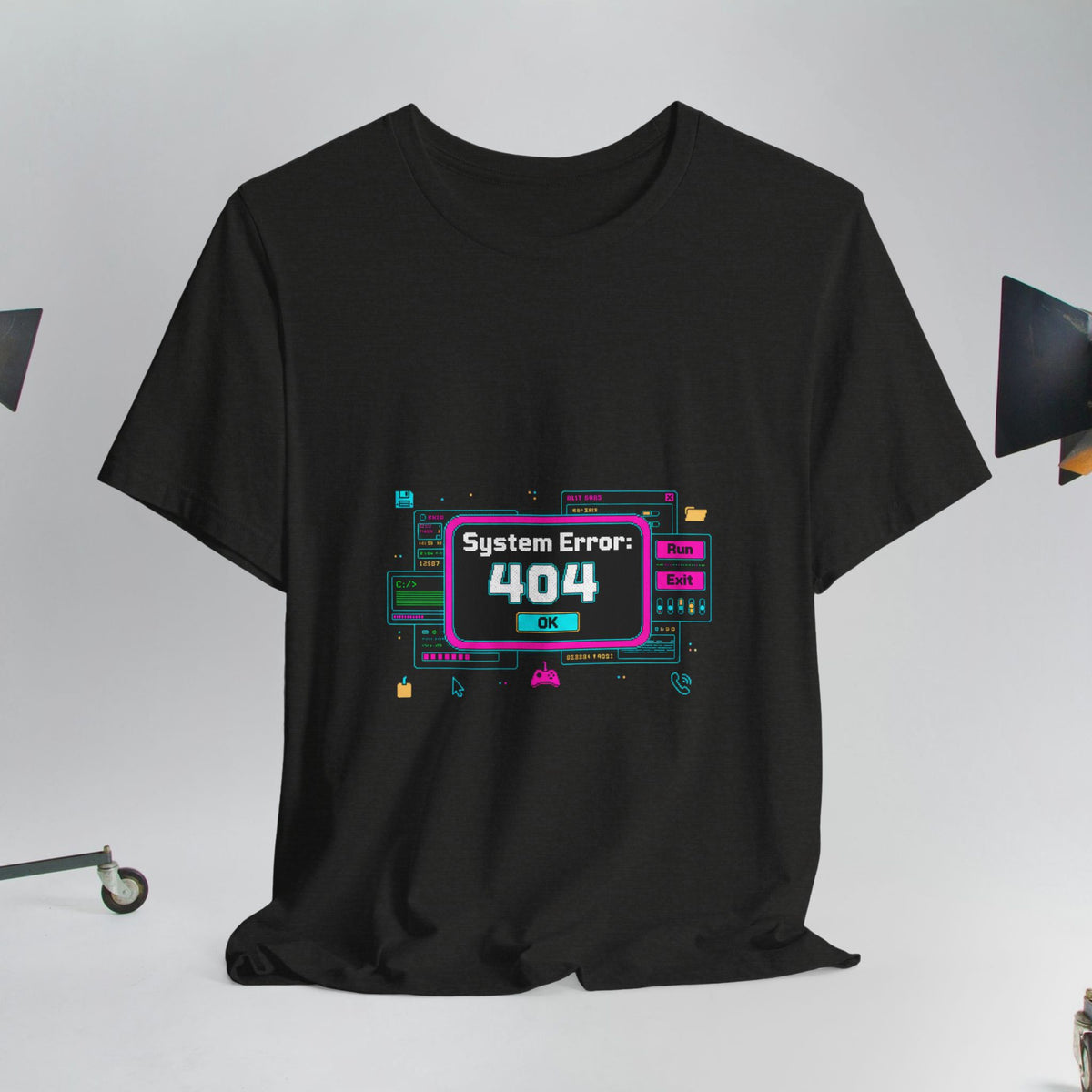 System 404| Retro OS Error Shirt