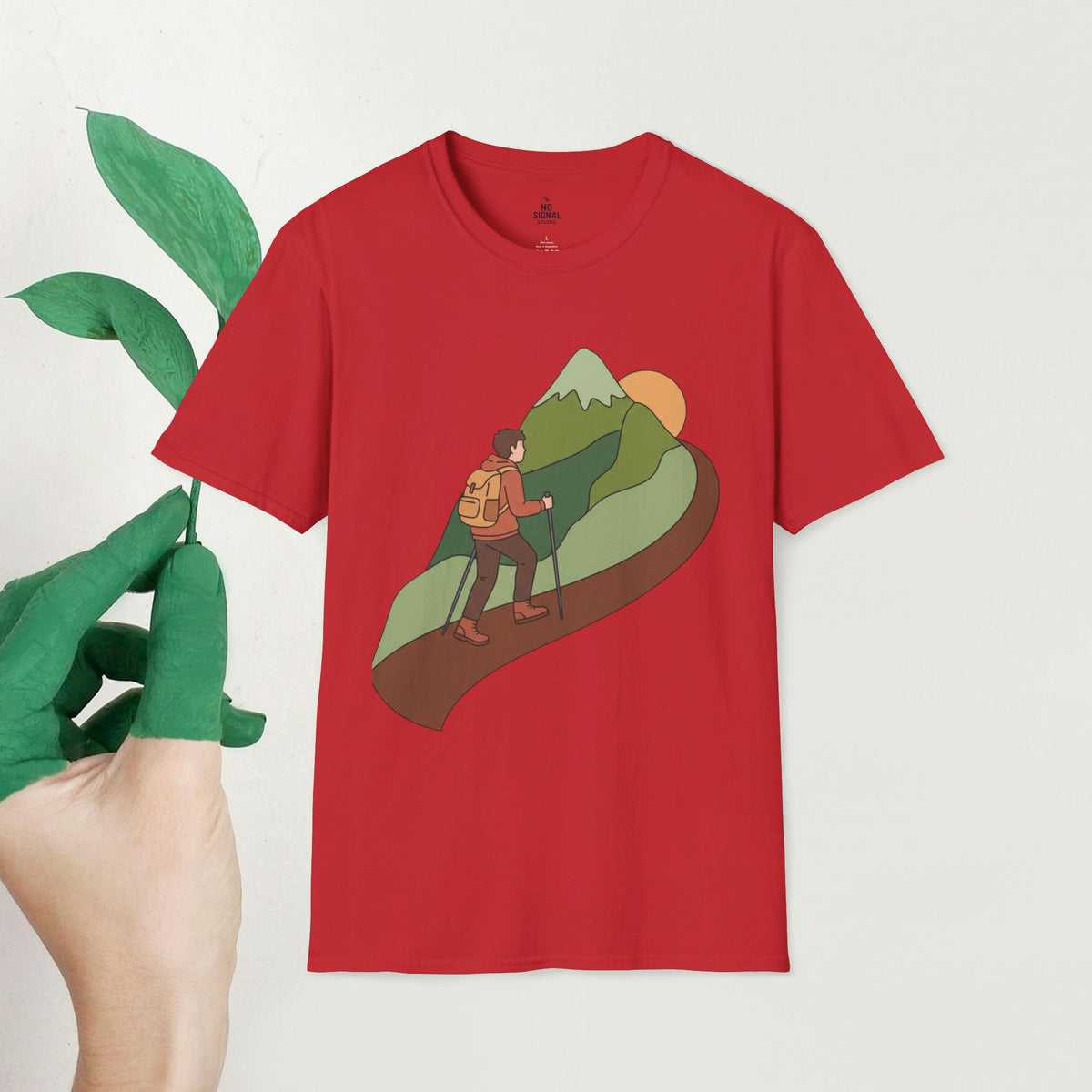 Hiker Mountain Trail T-Shirt
