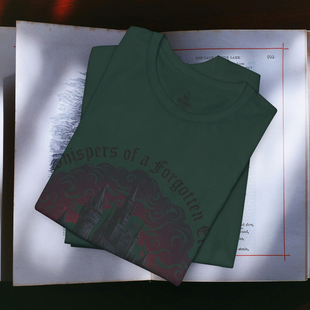 Whispers of a Forgotten Keep Tee | Castlecore, Dark Academia