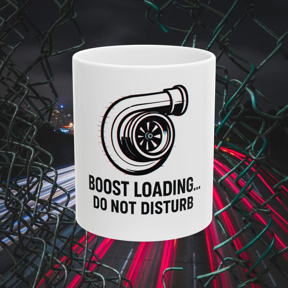 Turbocharger Coffee Cup
