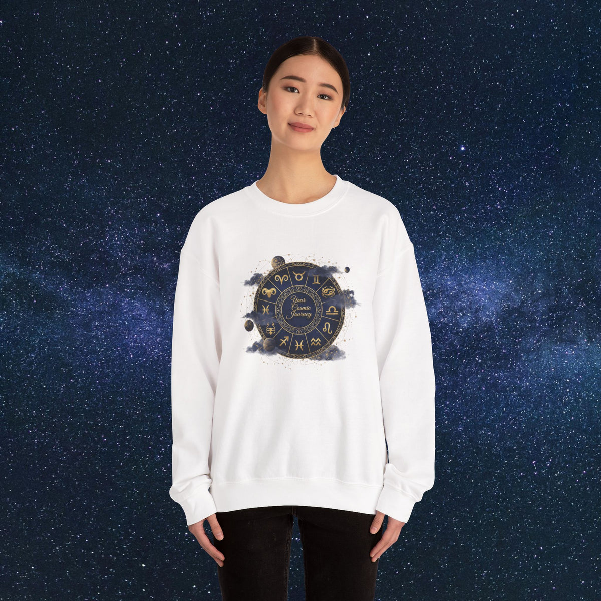 Zodiac Wheel Crewneck Sweatshirt
