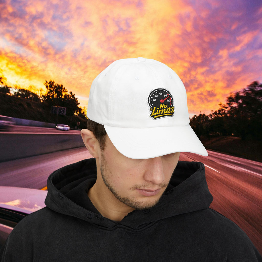 No Limits Dad Cap — Speedometer Hat