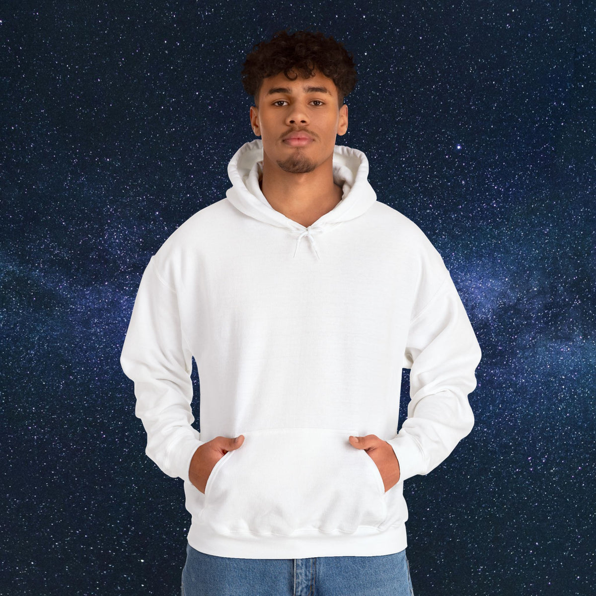 Astronaut Hoodie - 'No Signal' Space Phone Graphic Hooded Sweatshirt