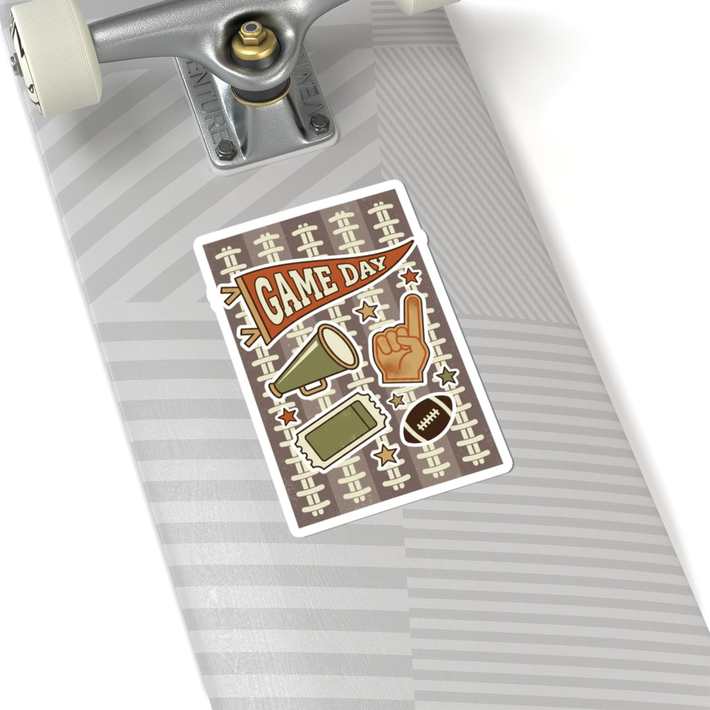 Game Day football stickers