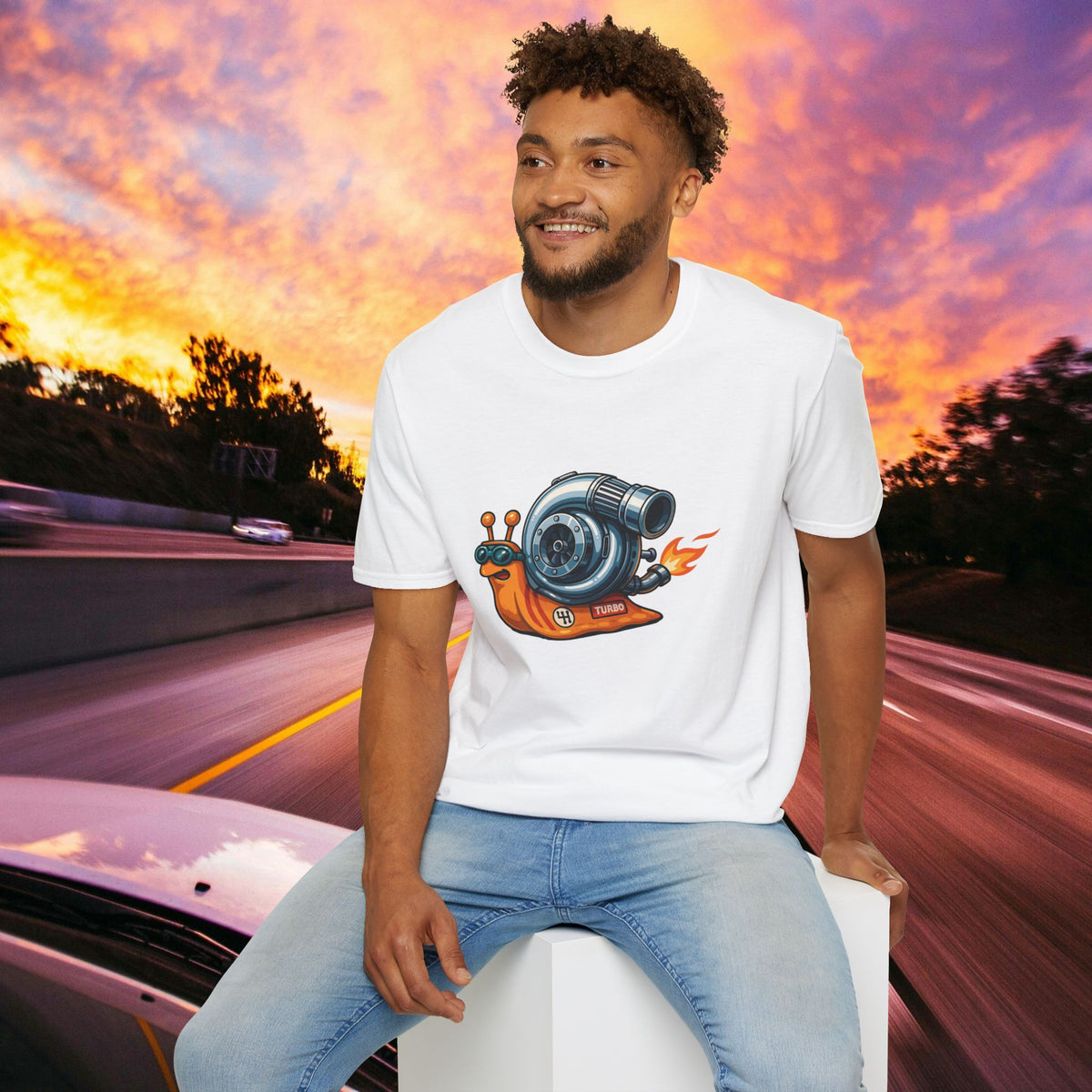 Turbo Snail T-Shirt — Racing Turbocharger Tee