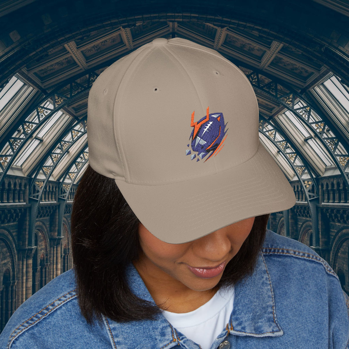 Embroidered Meteor Bolt Cap