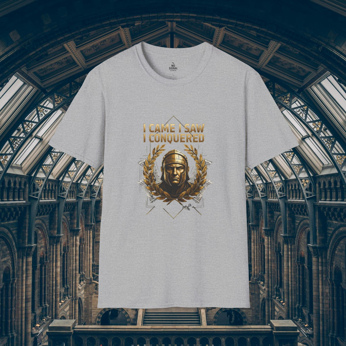 "I Came I Saw I Conquered" Roman Warrior Tee