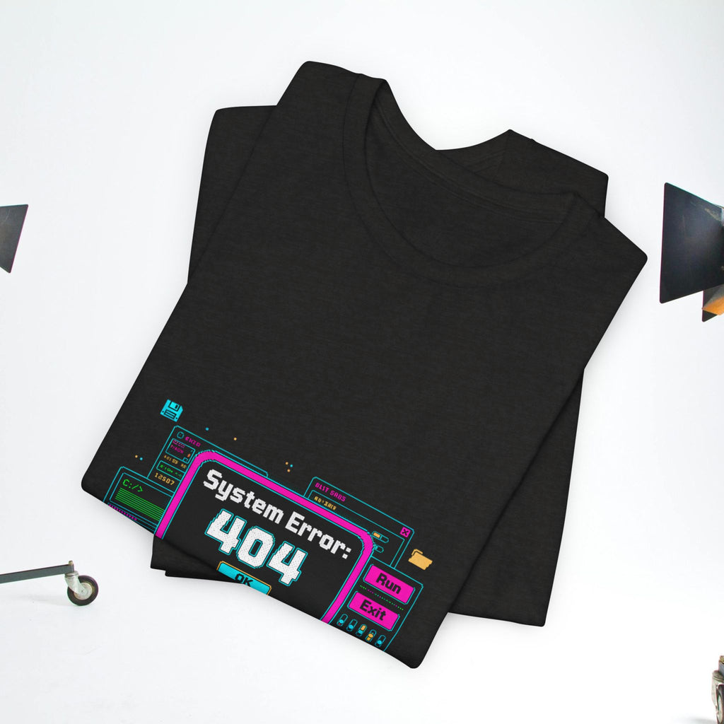 System 404| Retro OS Error Shirt