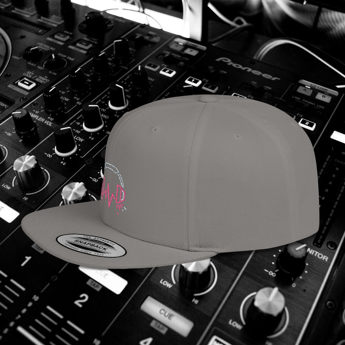 DJ Pulse Flat Bill Snapback Beatwave Cap