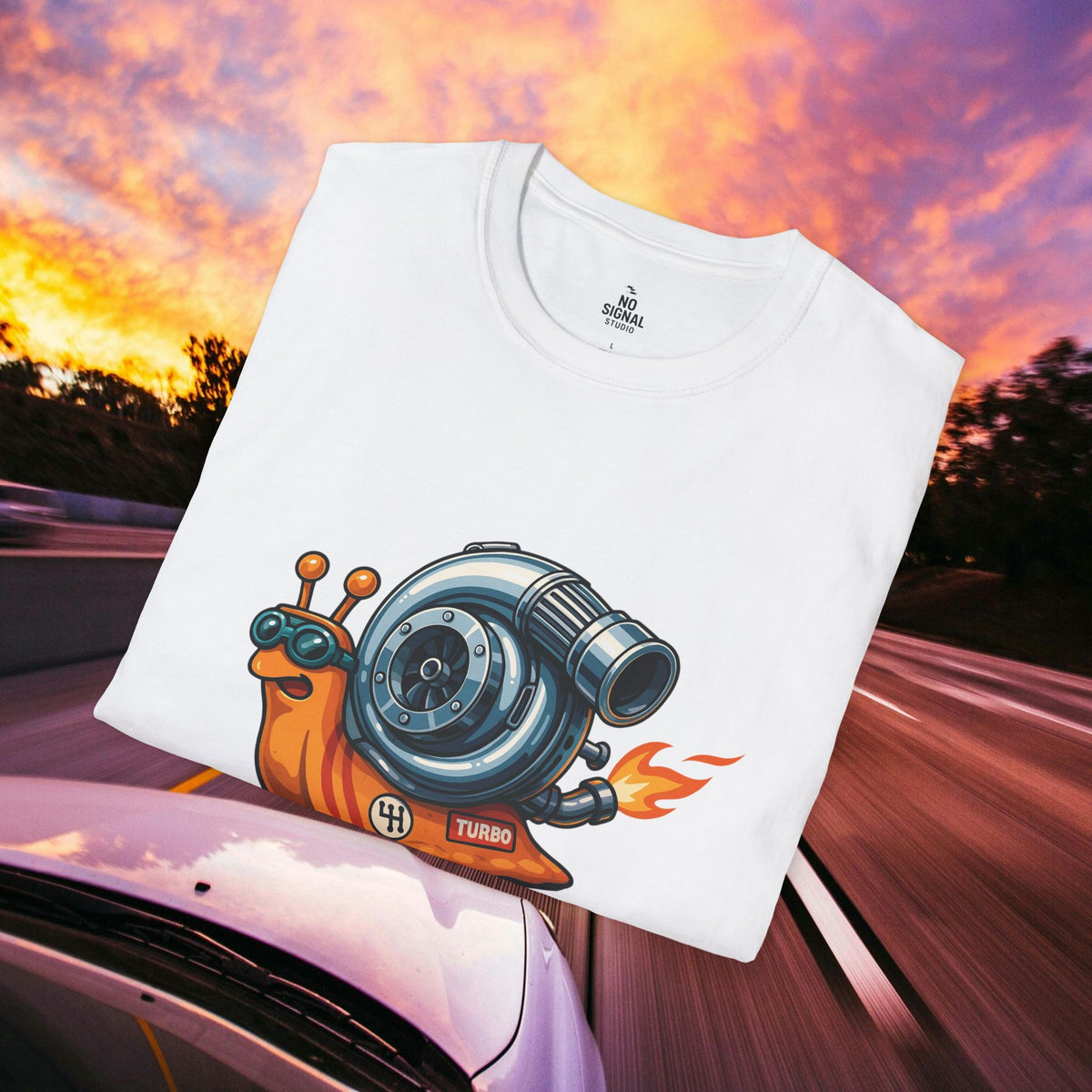 Turbo Snail T-Shirt — Racing Turbocharger Tee
