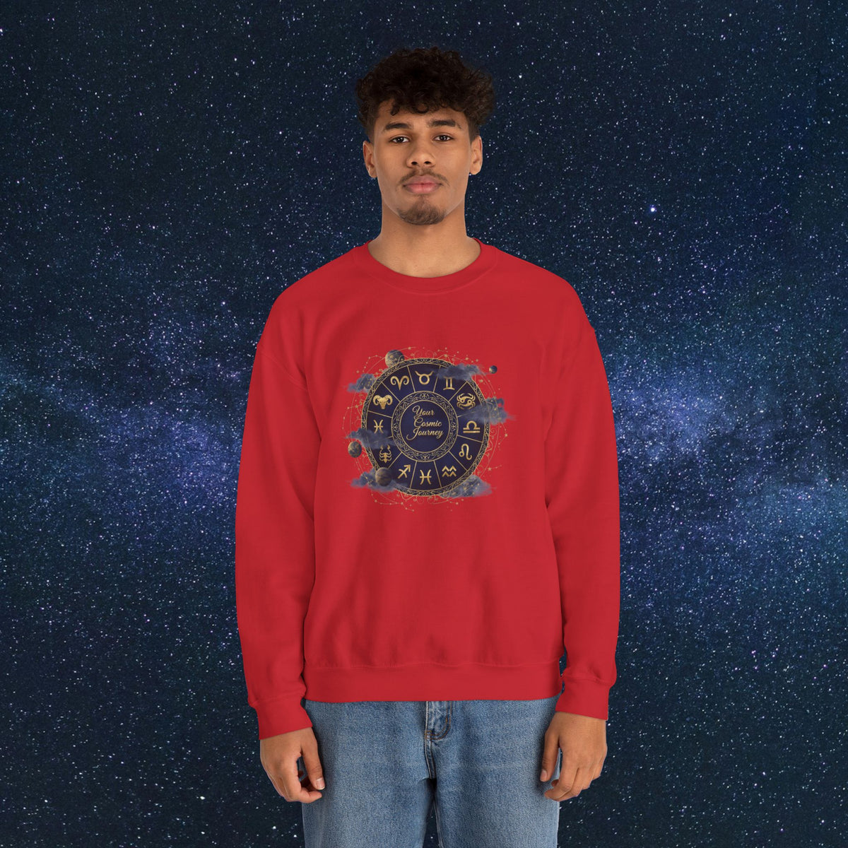 Zodiac Wheel Crewneck Sweatshirt