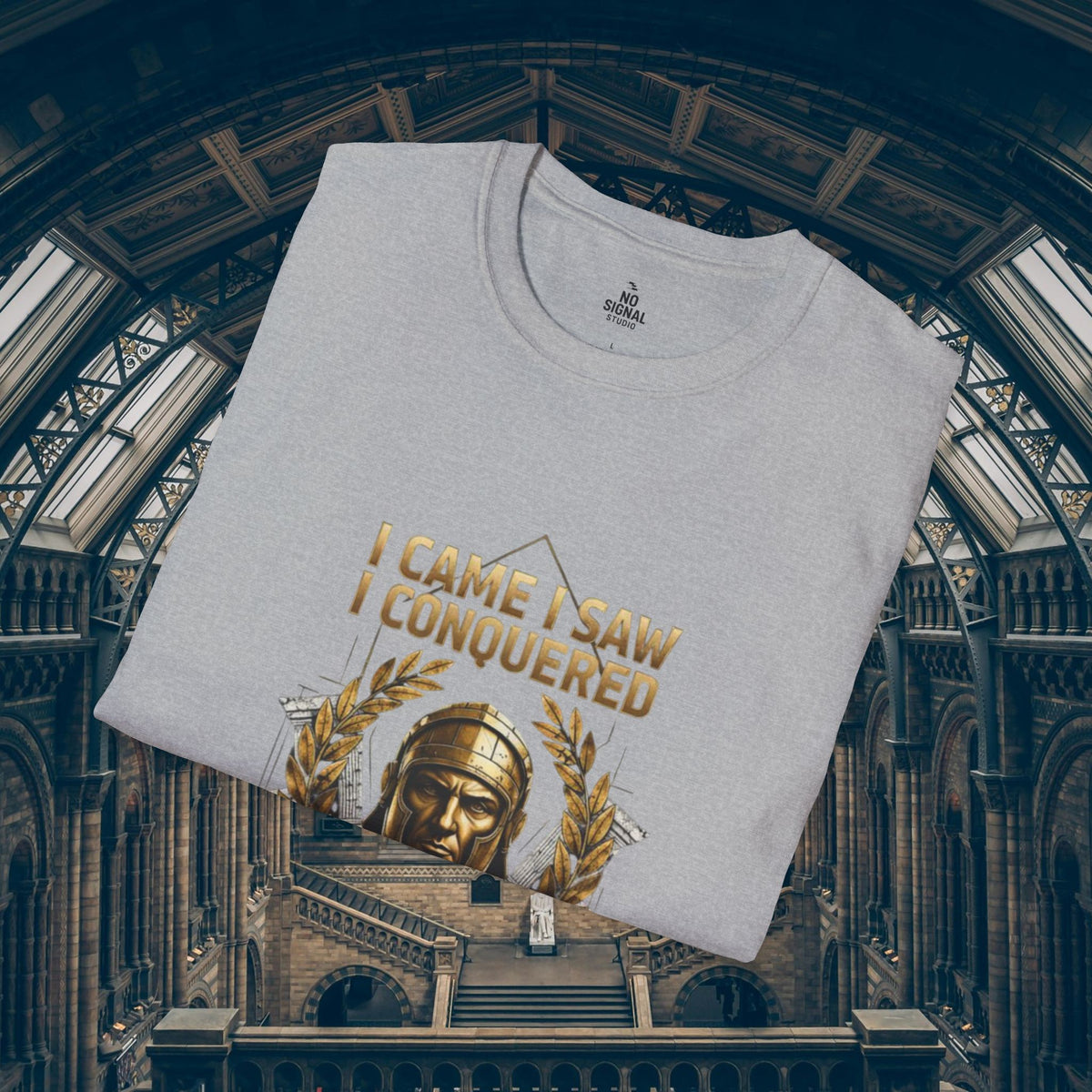 "I Came I Saw I Conquered" Roman Warrior Tee