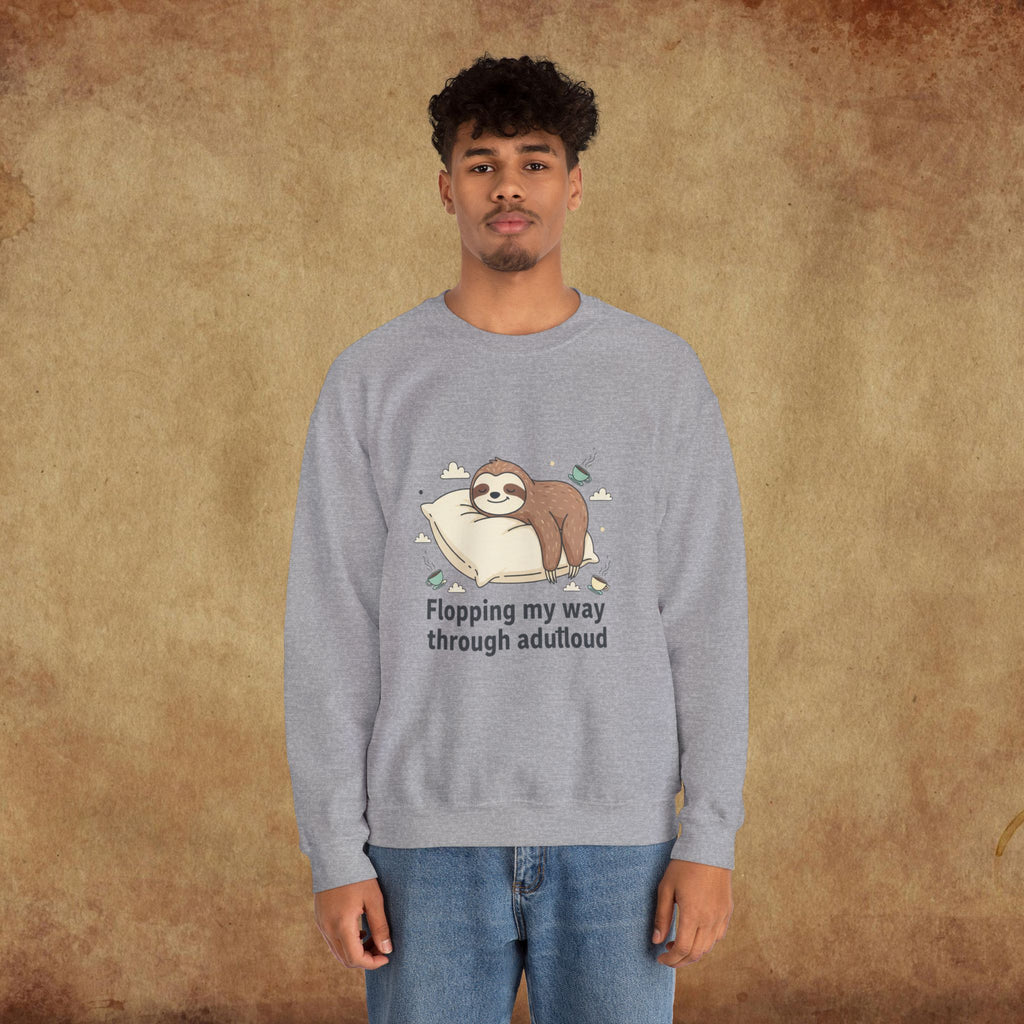 Flopping My Way Through Adulthood Sweatshirt