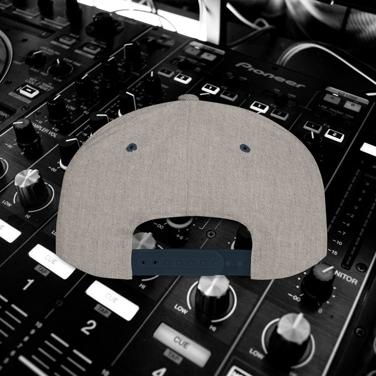 DJ Pulse Flat Bill Snapback Beatwave Cap