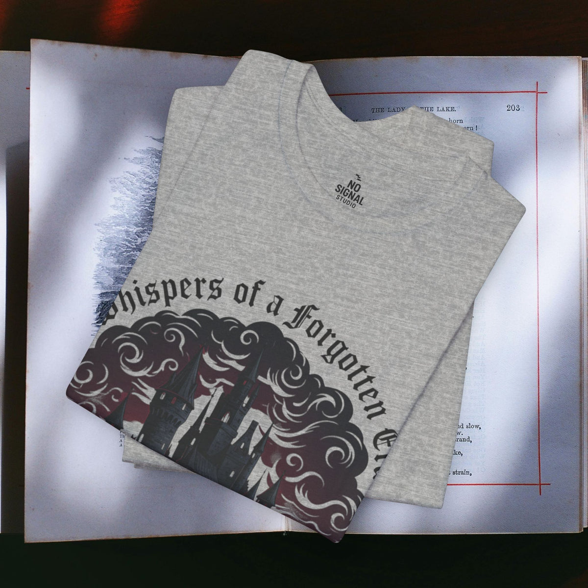 Whispers of a Forgotten Keep Tee | Castlecore, Dark Academia