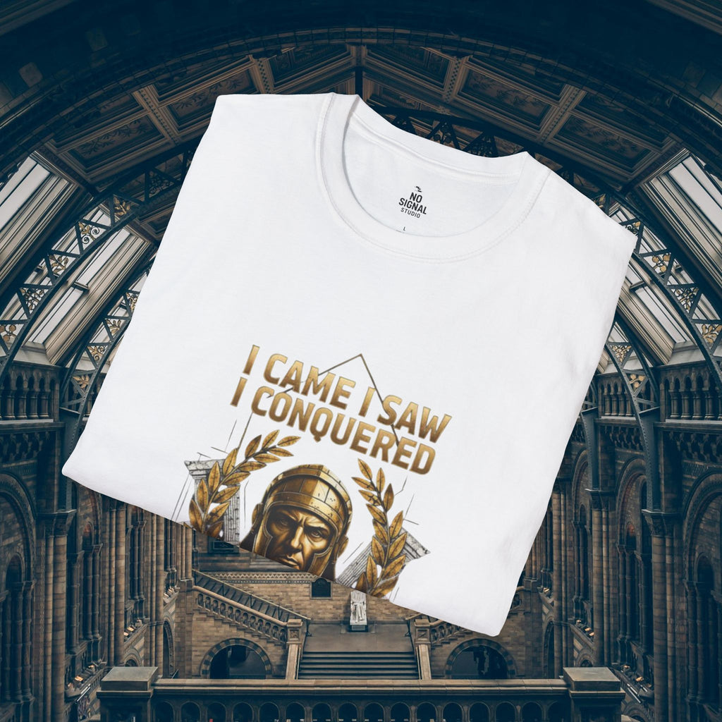"I Came I Saw I Conquered" Roman Warrior Tee
