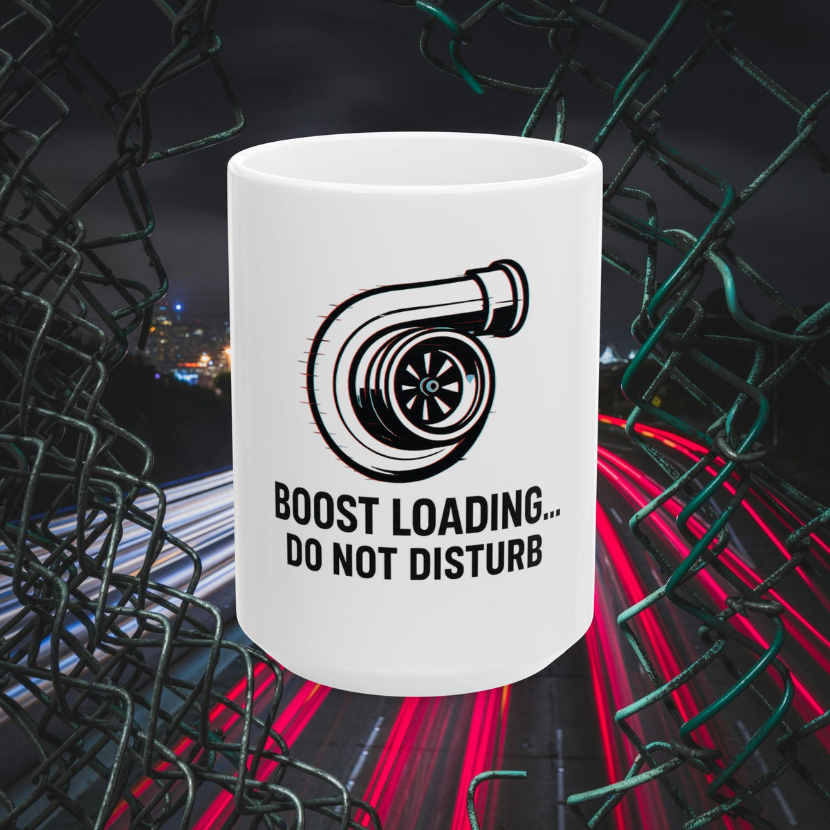 Turbocharger Coffee Cup