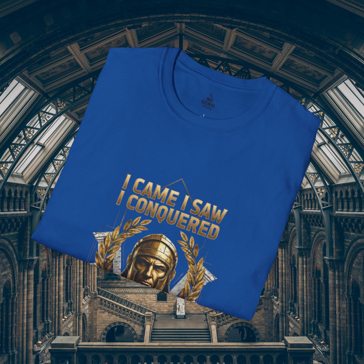 "I Came I Saw I Conquered" Roman Warrior Tee