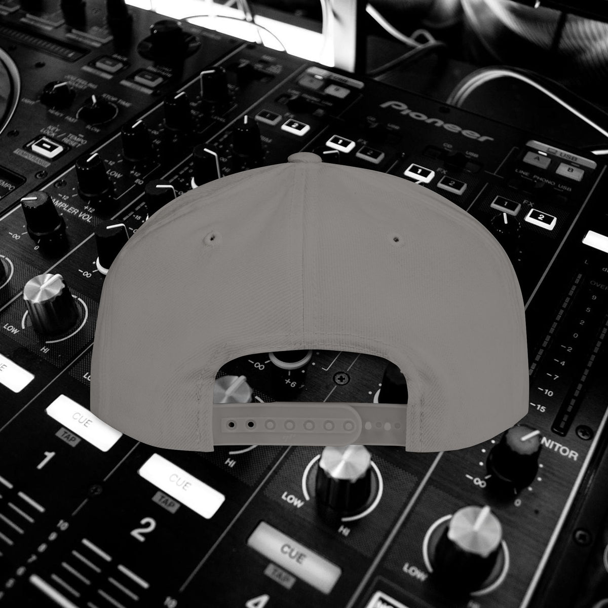 DJ Pulse Flat Bill Snapback Beatwave Cap