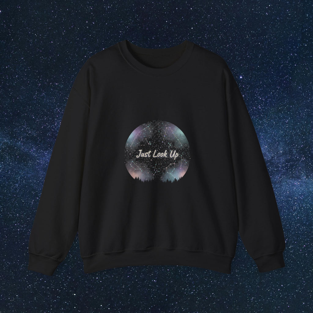 Just look up || Crewneck Sweatshirt
