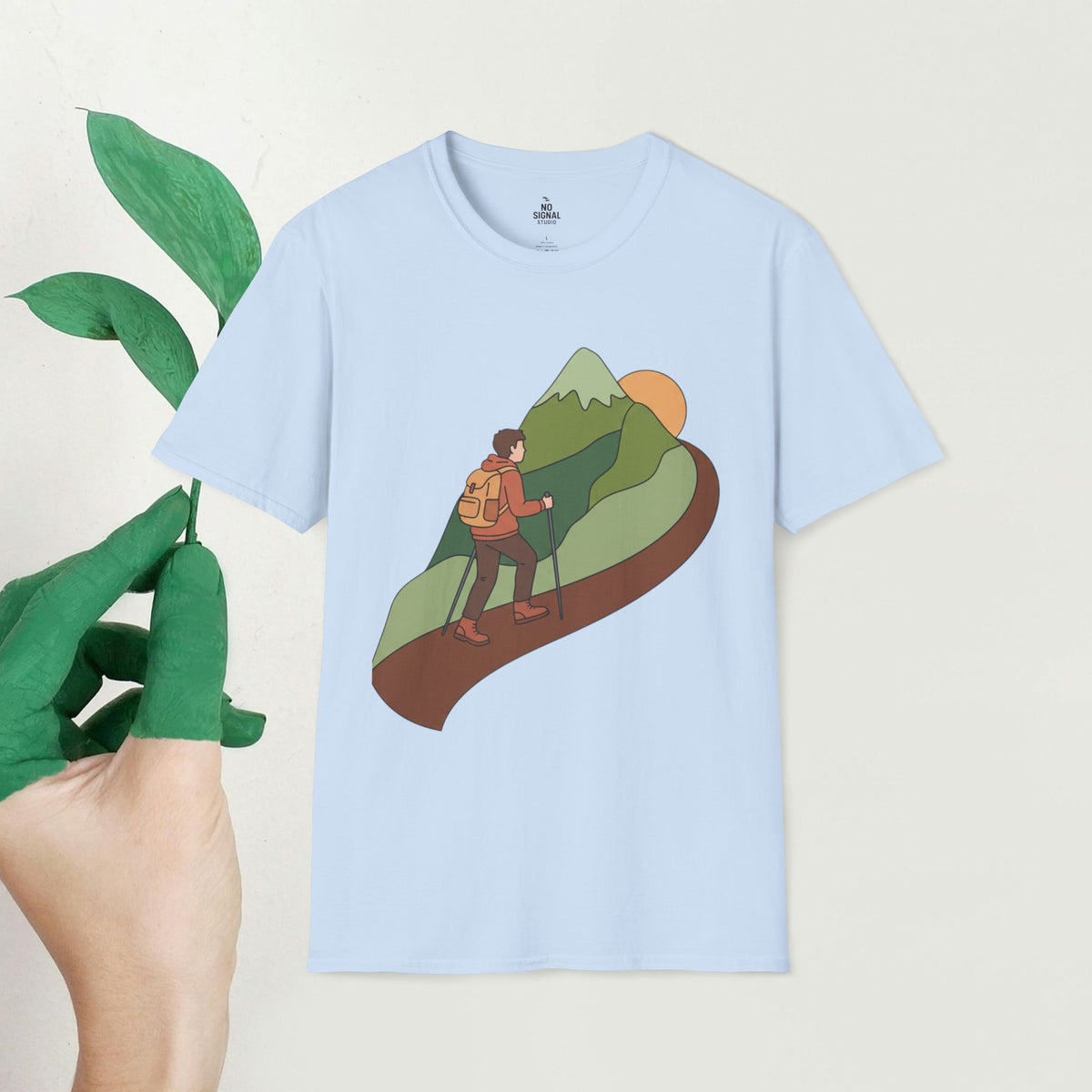 Hiker Mountain Trail T-Shirt